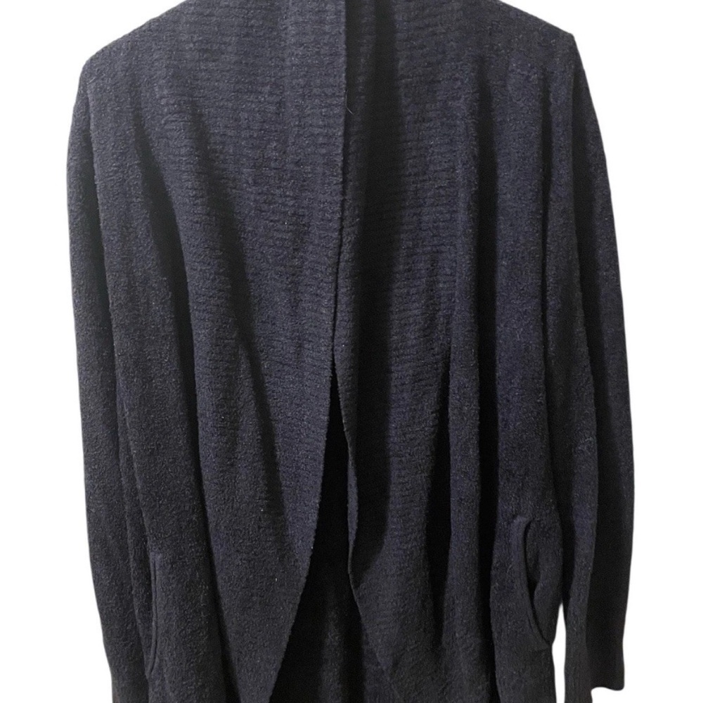 Barefoot Dreams CozyChic Lite Cardigan in Black